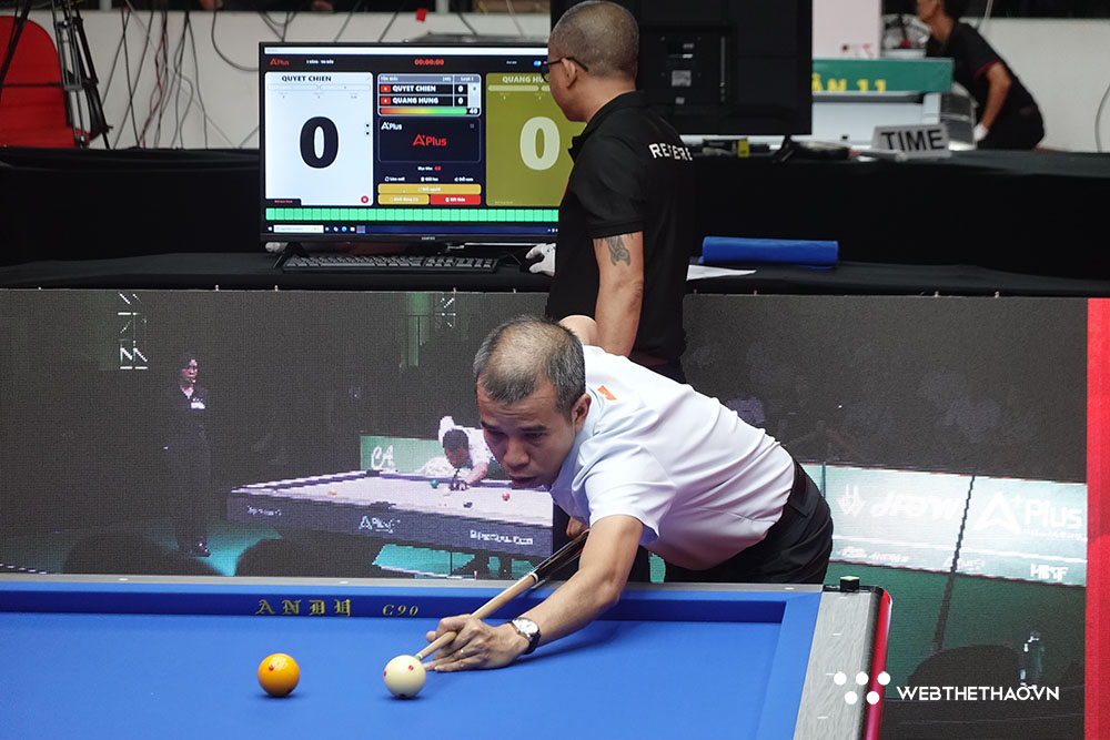 Màn hủy diệt đẳng cấp của Trần Quyết Chiến tại giải billiards vô địch các CLB quốc gia 2026
