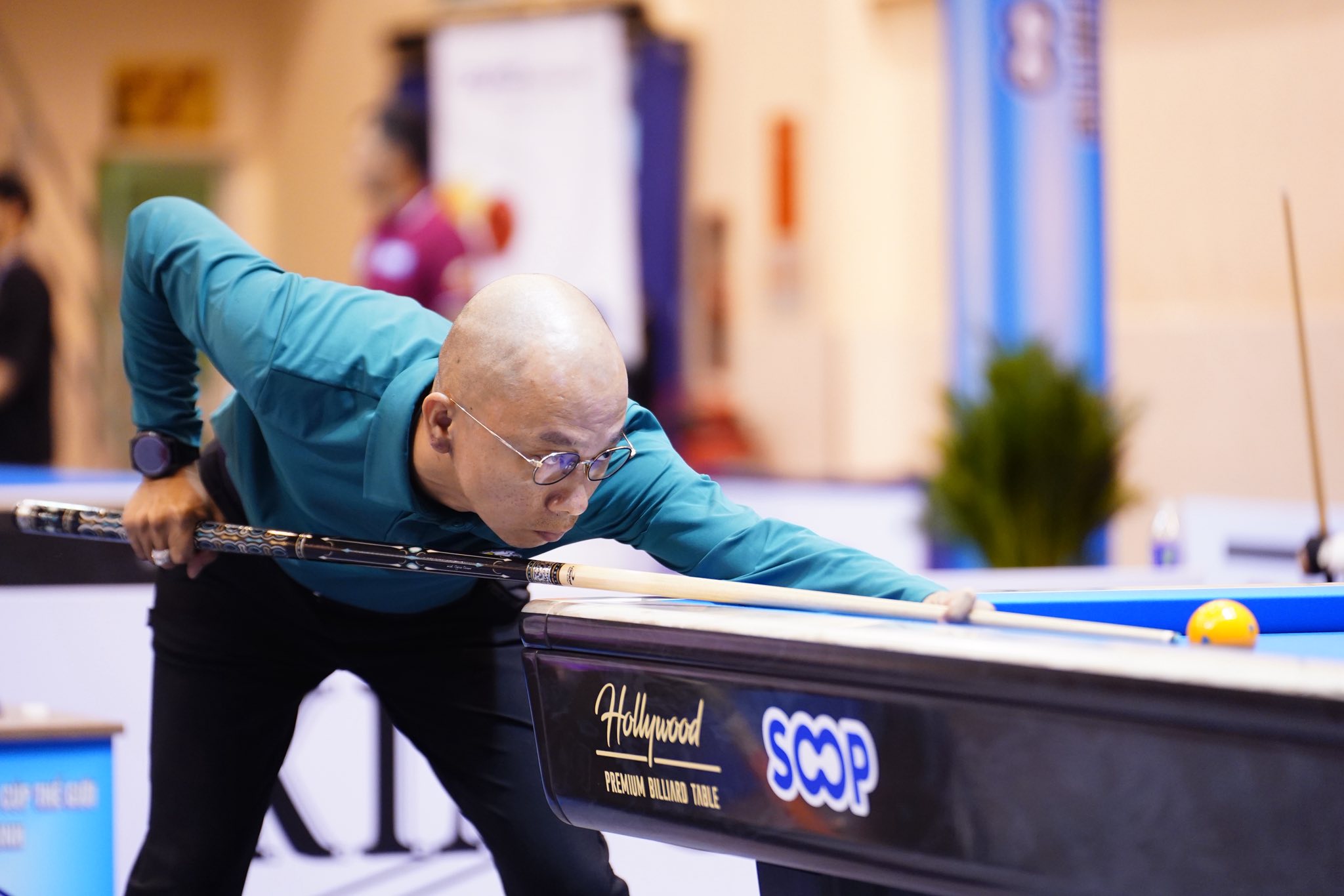 Nguyễn Đình Luân vượt qua vòng loại đầu tiên của Giải billiard carom 3 băng Porto World Cup 2025 Nguyễn Đình Luân vượt qua vòng loại đầu tiên của Giải billiard carom 3 băng Porto World Cup 2025