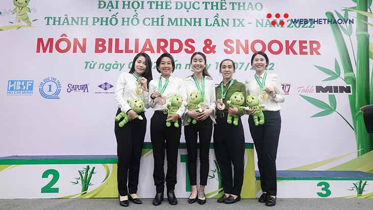 Billiards & Snooker ĐH TDTT TPHCM 2022: "Ngọa hổ, tàng long", sao dự SEA Games cũng thua