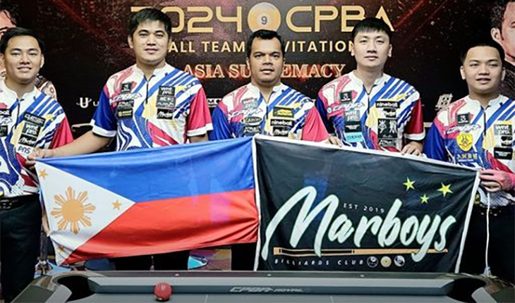 Philippines ngược dòng vô địch Giải billiard CPBA 9-ball Teams Invitational - Asia Supremacy