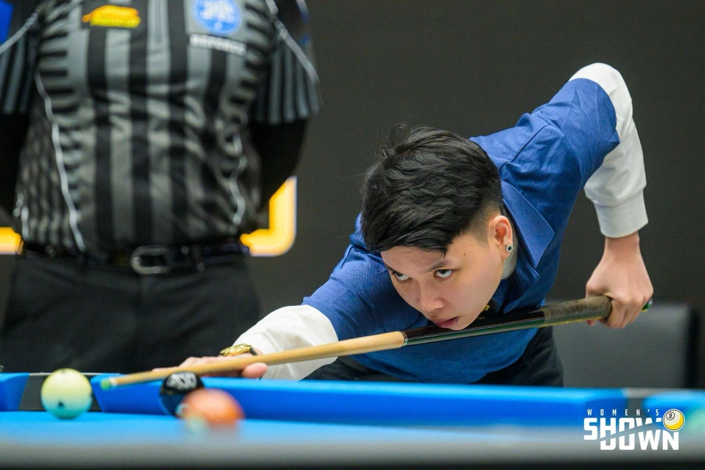 Vì sao Chezka Centeno bực bội khi thua số 1 thế giới ở giải billiards Women’s Showdown?