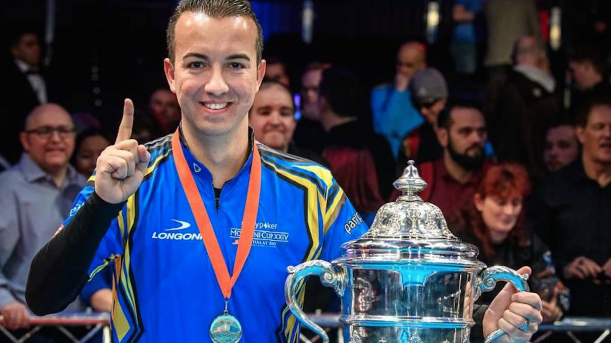 David Alcaide nhọc nhằn trở lại Top 20 thế giới của Billiard Pool 9 bóng