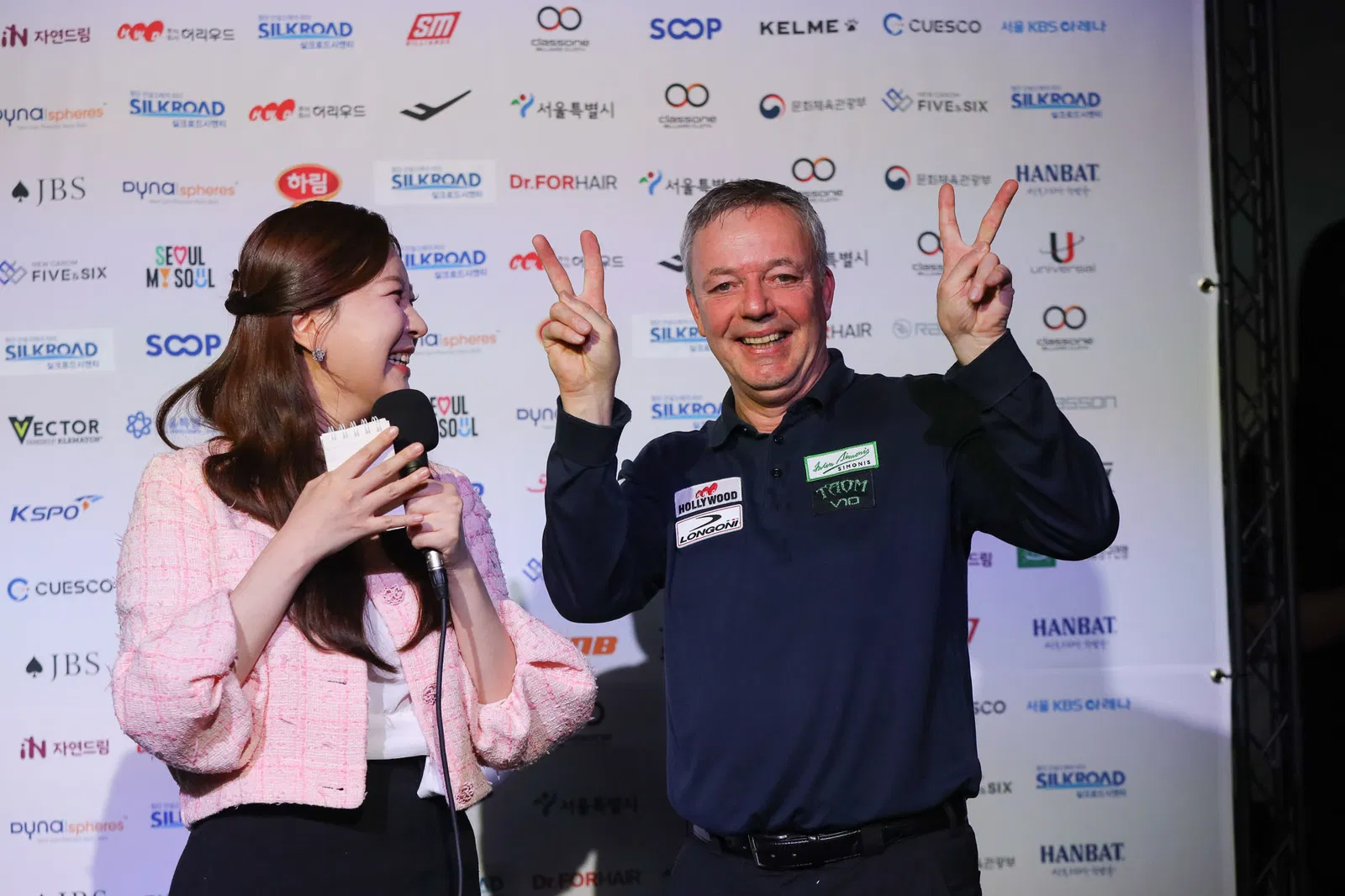 Dick Jaspers giành ngôi vô địch World Cup lần thứ 31 trong sự nghiệp tại Seoul
