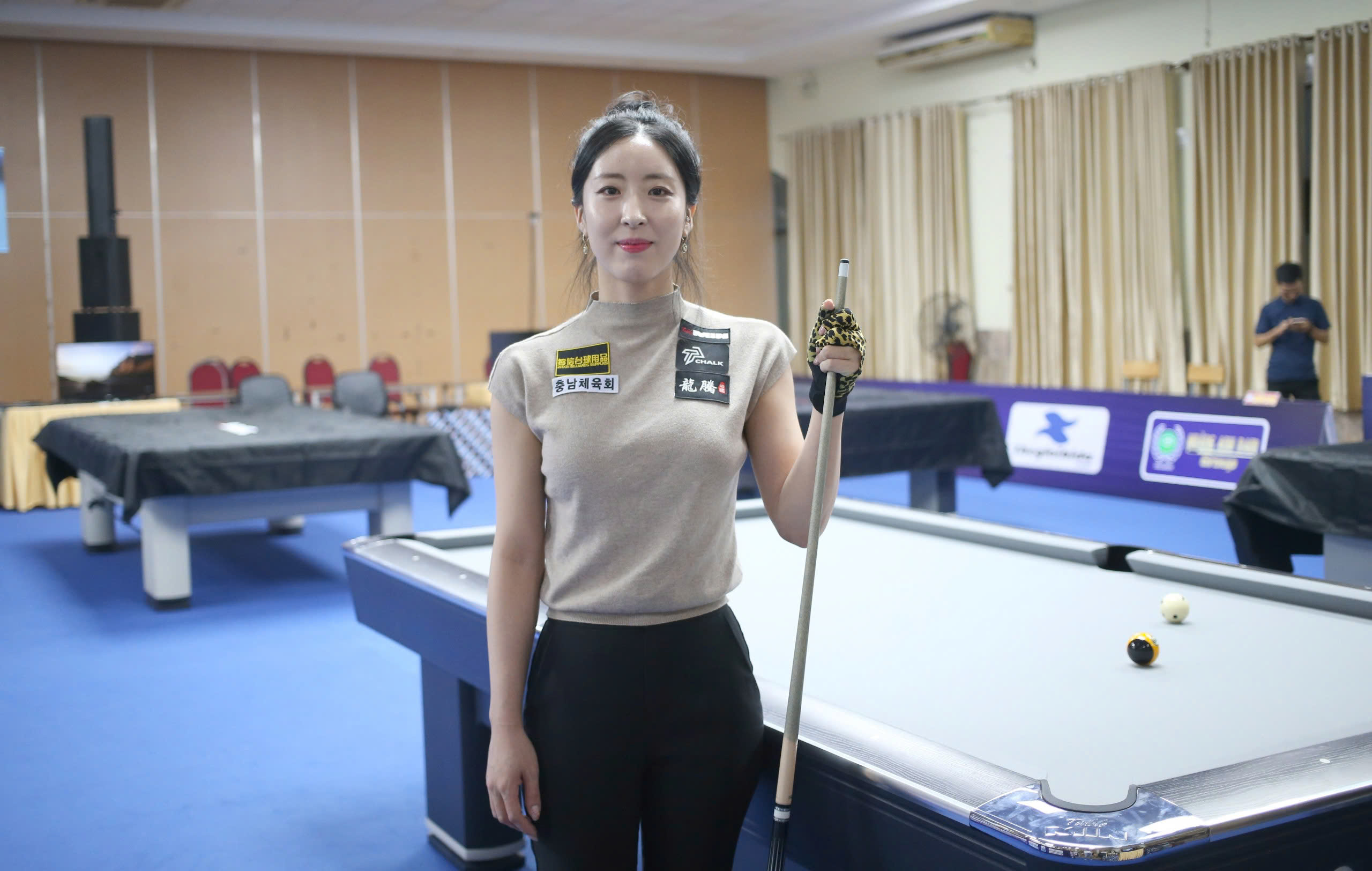 Hot girl Billiards H&agrave;n Quốc v&agrave;o tứ kết, tranh ng&ocirc;i v&ocirc; địch với 