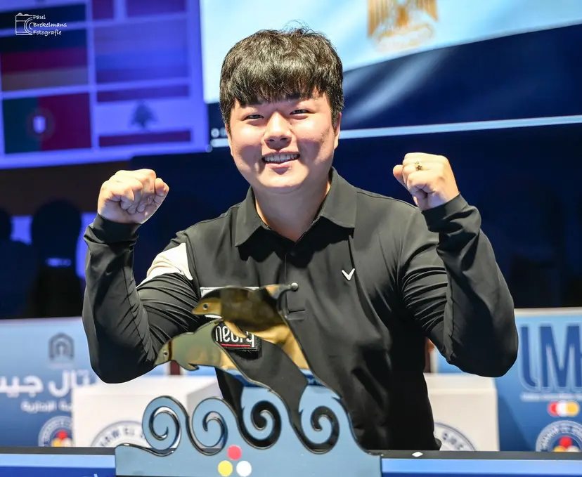 Myuong Woo Cho xuất sắc chen vào chung kết giải billiards Survival Masters 2024