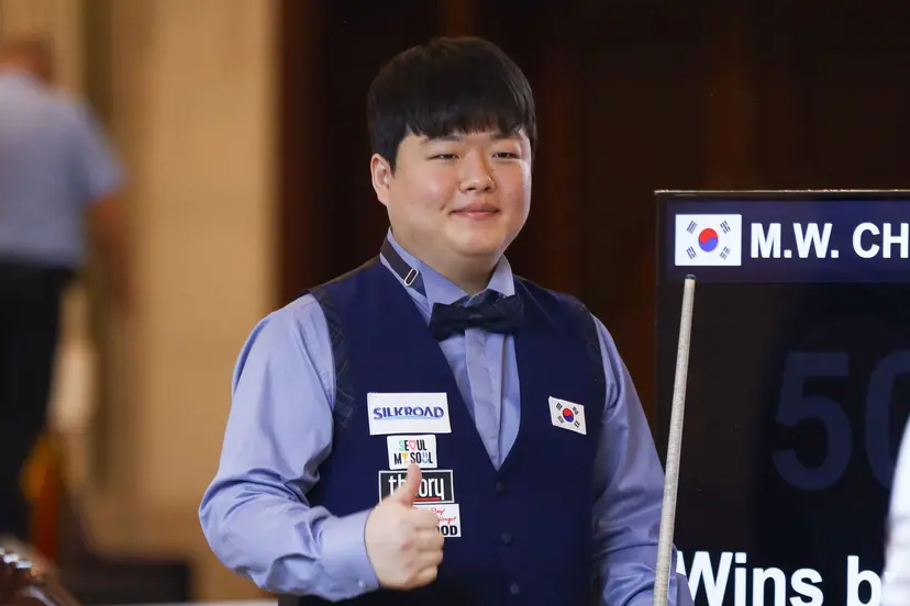 Cựu số 1 thế giới Myung Woo Cho lần đầu chinh phục Giải billiard carom 3 băng v&ocirc; địch thế giới