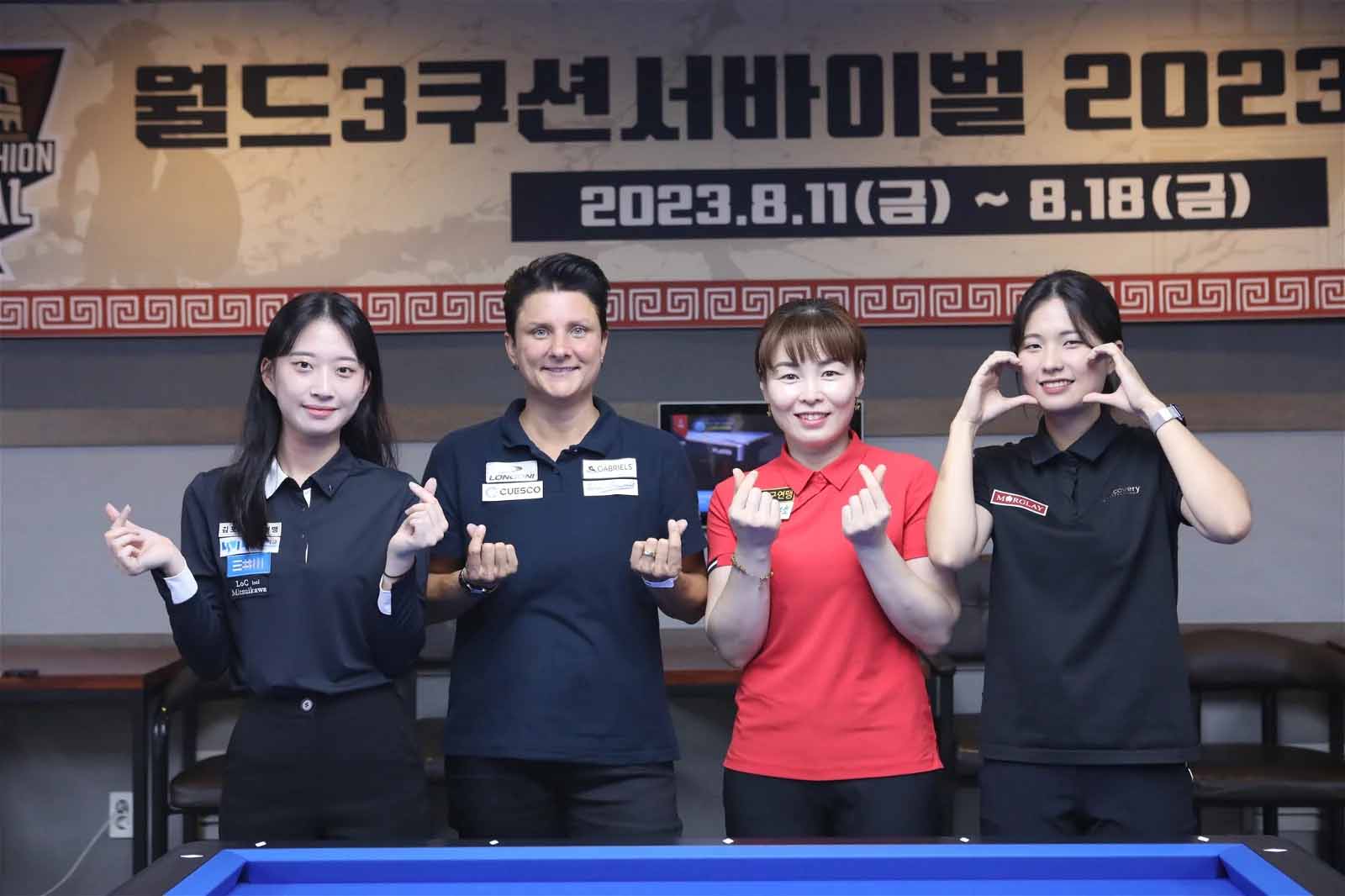 Giải billiard carom 3 băng World Survival 2023: Số 1 thế giới nữ Klompenhouwer tạo ấn tượng không kém Trần Quyết Chiến Giải billiard carom 3 băng World Survival 2023: Số 1 thế giới nữ Klompenhouwer tạo ấn tượng không kém Trần Quyết Chiến