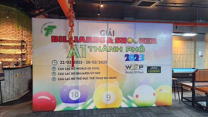 Giải Billiards & Snooker A1 TPHCM 2023: Lan tỏa hơn bao giờ hết!