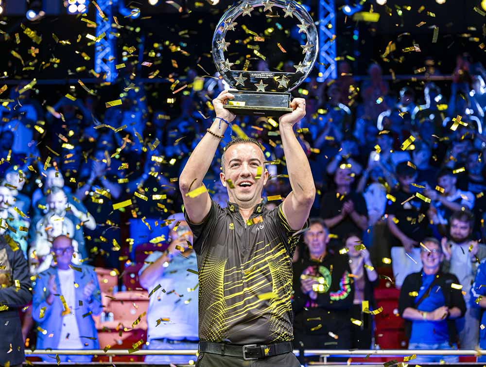 Kết quả billiard pool 9 bóng European Open 2023 mới nhất: David Alcaide vô địch đầy kịch tính Kết quả billiard pool 9 bóng European Open 2023 mới nhất: David Alcaide vô địch đầy kịch tính