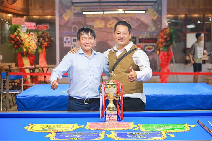 Kết quả billiard cadre 71/2 mở rộng toàn quốc 2023: Các kỷ lục gia tranh vô địch