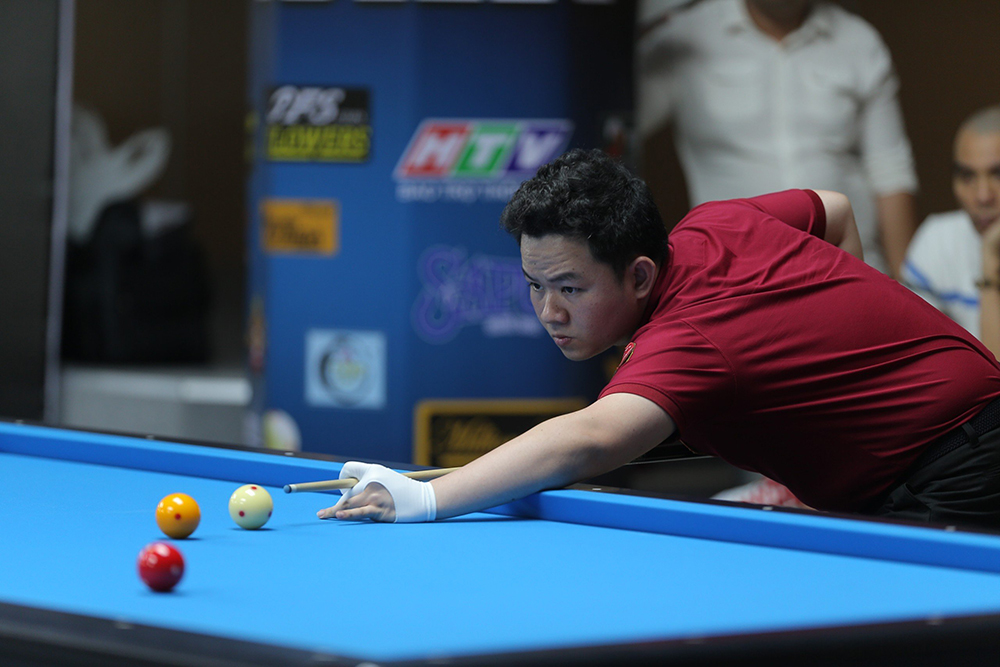 Billiard Carom 3 băng HBSF Cup Tour 3 năm 2023 chờ đ&oacute;n &ldquo;chung kết trong mơ&rdquo; Trần Quyết Chiến &ndash; Bao Phương Vinh