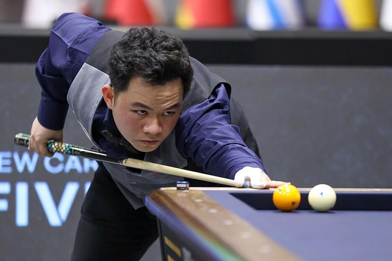 Trần Quyết Chiến và Bao Phương Vinh lại dùng tuyệt chiêu song tô vào tranh vô địch billiards đồng đội thế giới