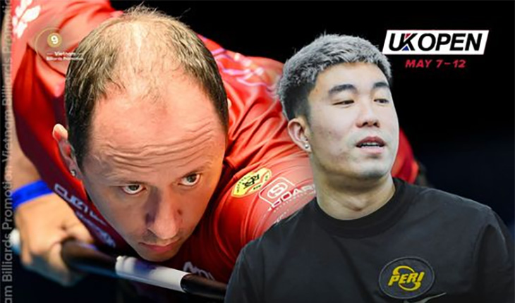 Trực tiếp billiards UK Open ngày 10/05: Hoàng Sao, An Nhiệt toàn thắng?