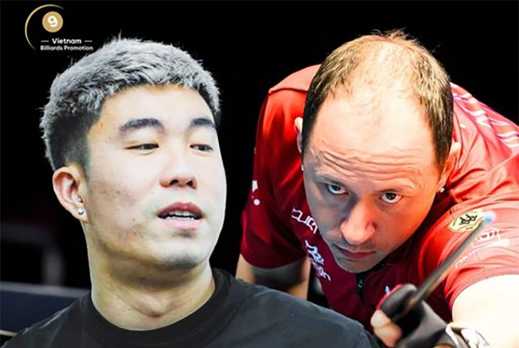 Hoàng Sao và An Nhiệt dừng bước ở vòng 64 giải billiards UK Open 2024