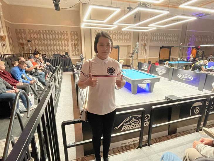 Kết quả billiard pool 10 bi Las Vegas Open ng&agrave;y 25/2:&nbsp;Xu&acirc;n V&agrave;ng tạo ấn tượng, Quốc Ho&agrave;ng v&agrave;o v&ograve;ng 32