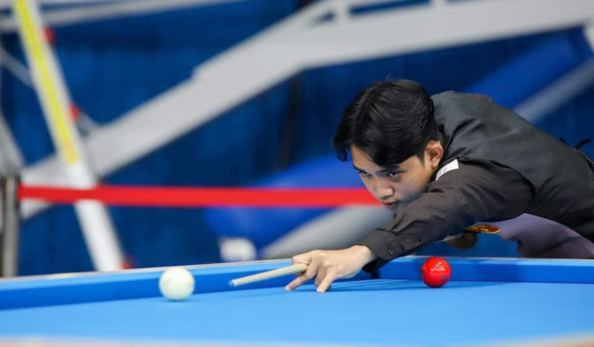 Chiêm Hồng Thái đánh bại số 1 thế giới người Hà Lan Dick Jaspers ở giải billiard carom 3 băng Sharm El Sheikh World Cup
