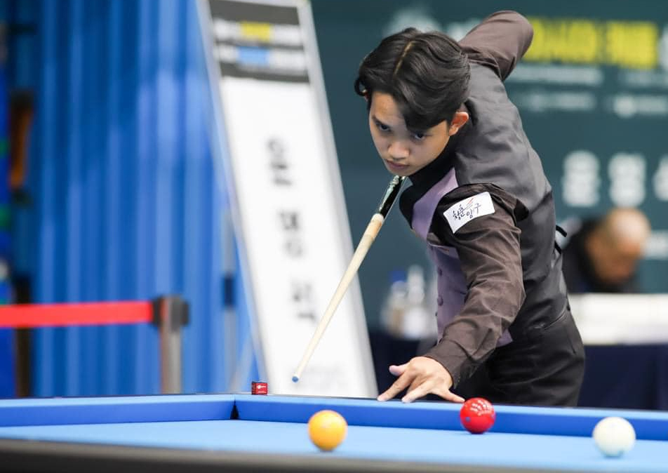 Billiards Seoul World Cup 2023: Vòng chính chỉ còn Chiêm Hồng Thái, Trần Quyết Chiến, Bao Phương Vinh