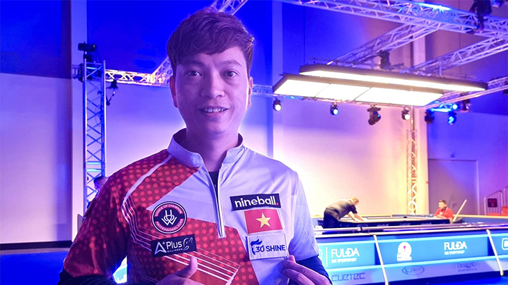 Giải billiards ACBS Formosa Cup 2023: Dương Quốc Hoàng, Duy Kiên, Minh Tài thắng trận đầu Giải billiards ACBS Formosa Cup 2023: Dương Quốc Hoàng, Duy Kiên, Minh Tài thắng trận đầu