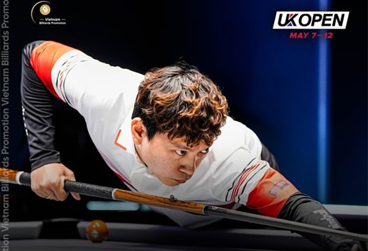 Trực tiếp billiards UK Open ngày 07/05: Các cơ thủ Việt khởi đầu tốt?