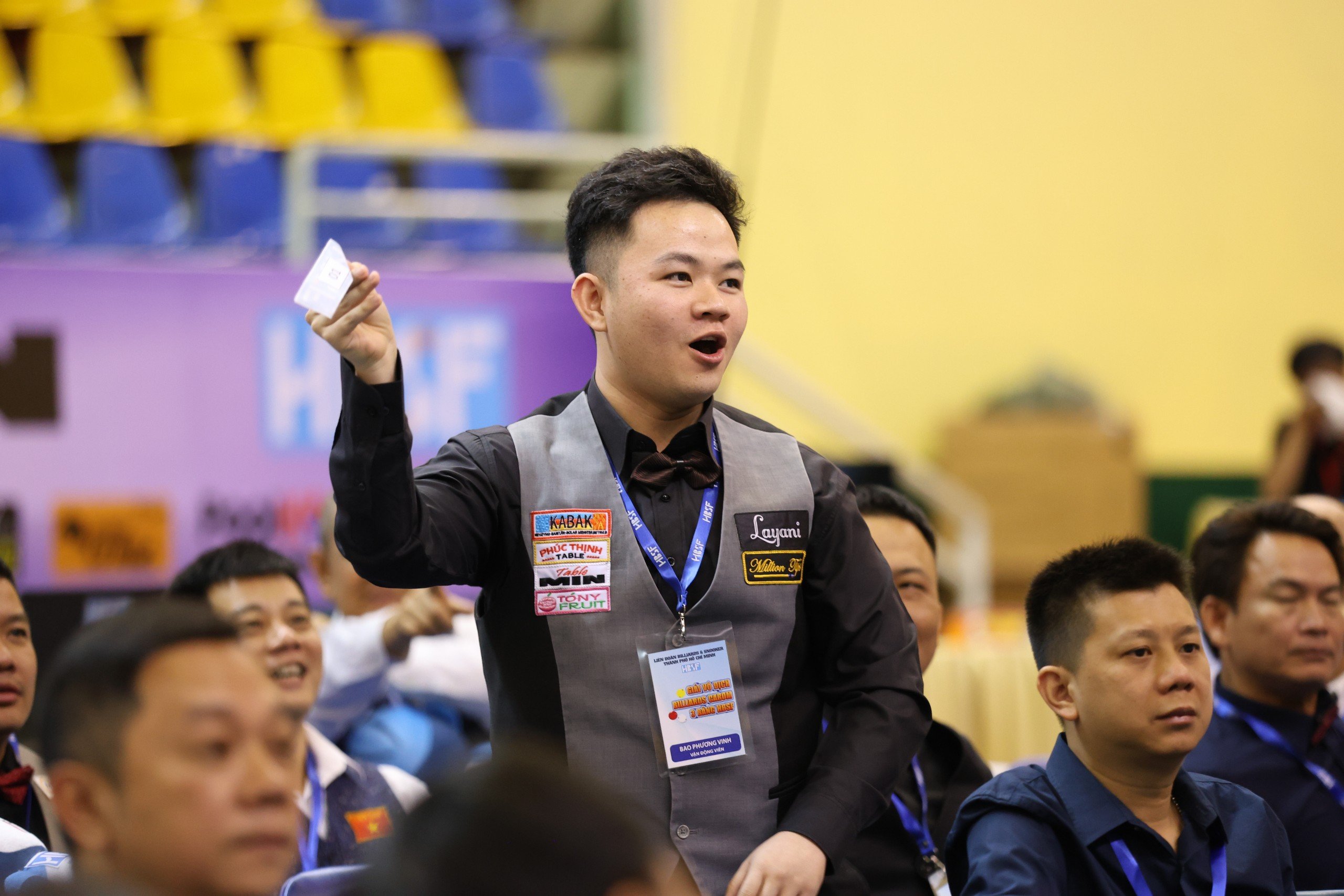 Giải vô địch Billiards Carom 3 băng HBSF 2023: Độc lạ bốc thăm bằng cách tặng linh vật!
