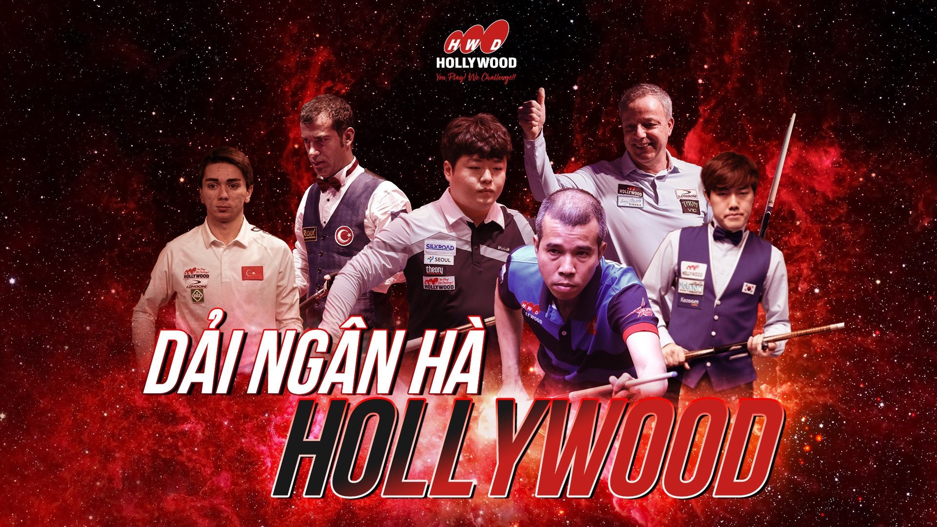 Dải ngân hà Hollywood thống trị billiards World Cup