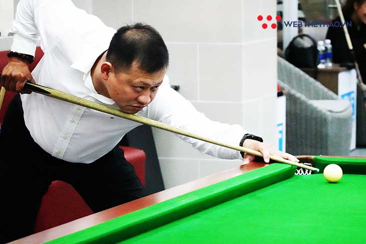 Hứa Phong Hảo cho biết anh thường chơi Snooker để giải tr&iacute;.