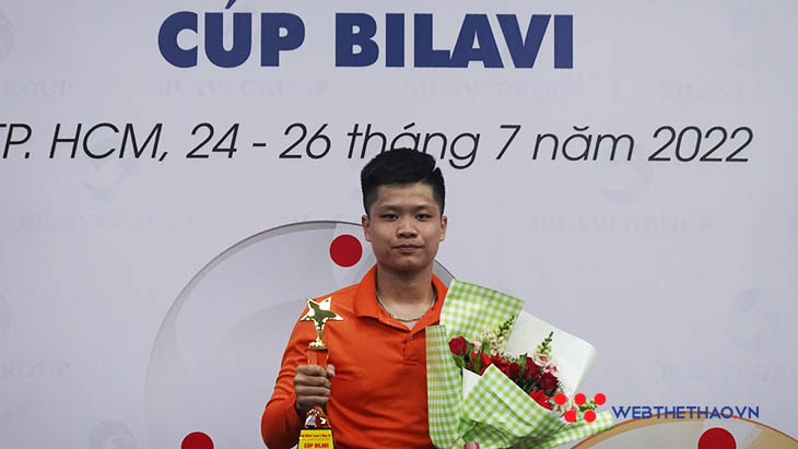 Lê Xuân Ân vô địch Carom 3 băng trẻ TPHCM mở rộng 2022 là ai?