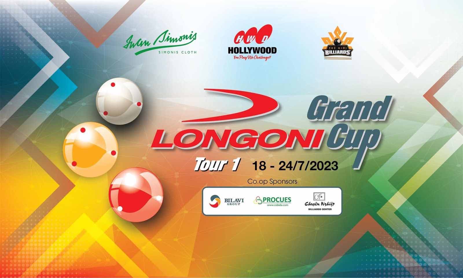 Longoni Grand Cup 2023 khởi tranh Tour 1: Giải thưởng kỷ lục trong làng billiards Việt