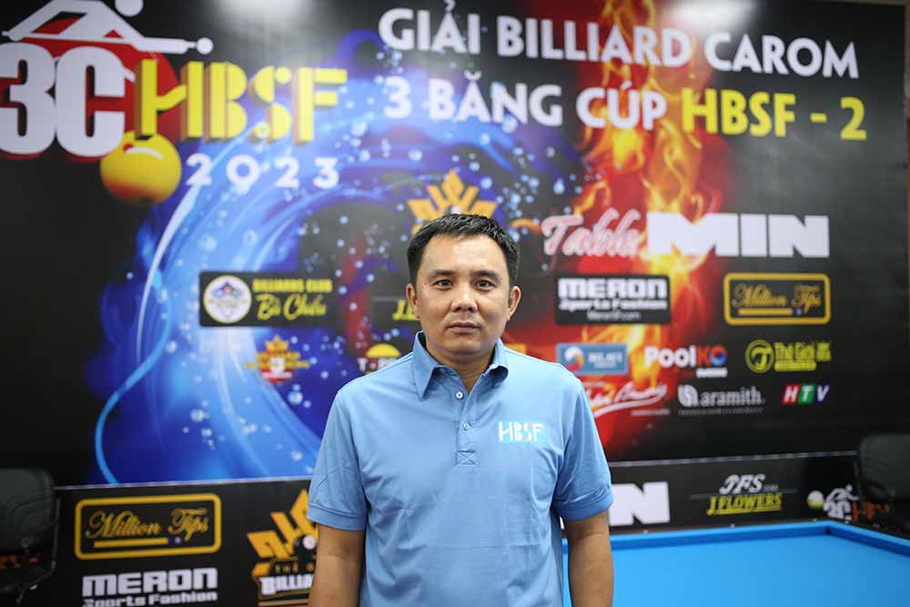 Liên đoàn Billiards & Snooker TPHCM bất ngờ nâng tầm Giải carom 3 băng Cúp HBSF – 2 năm 2023
