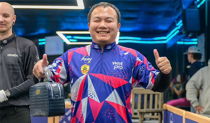 Nguyễn Anh Tuấn hạ số 1 thế giới ở giải billiards Premier League Pool 2024