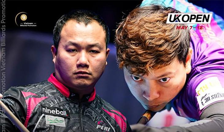 Trực tiếp billiards UK Open ngày 09/05: Bộ tứ Pool Việt đều toàn thắng? Trực tiếp billiards UK Open ngày 09/05: Bộ tứ Pool Việt đều toàn thắng?