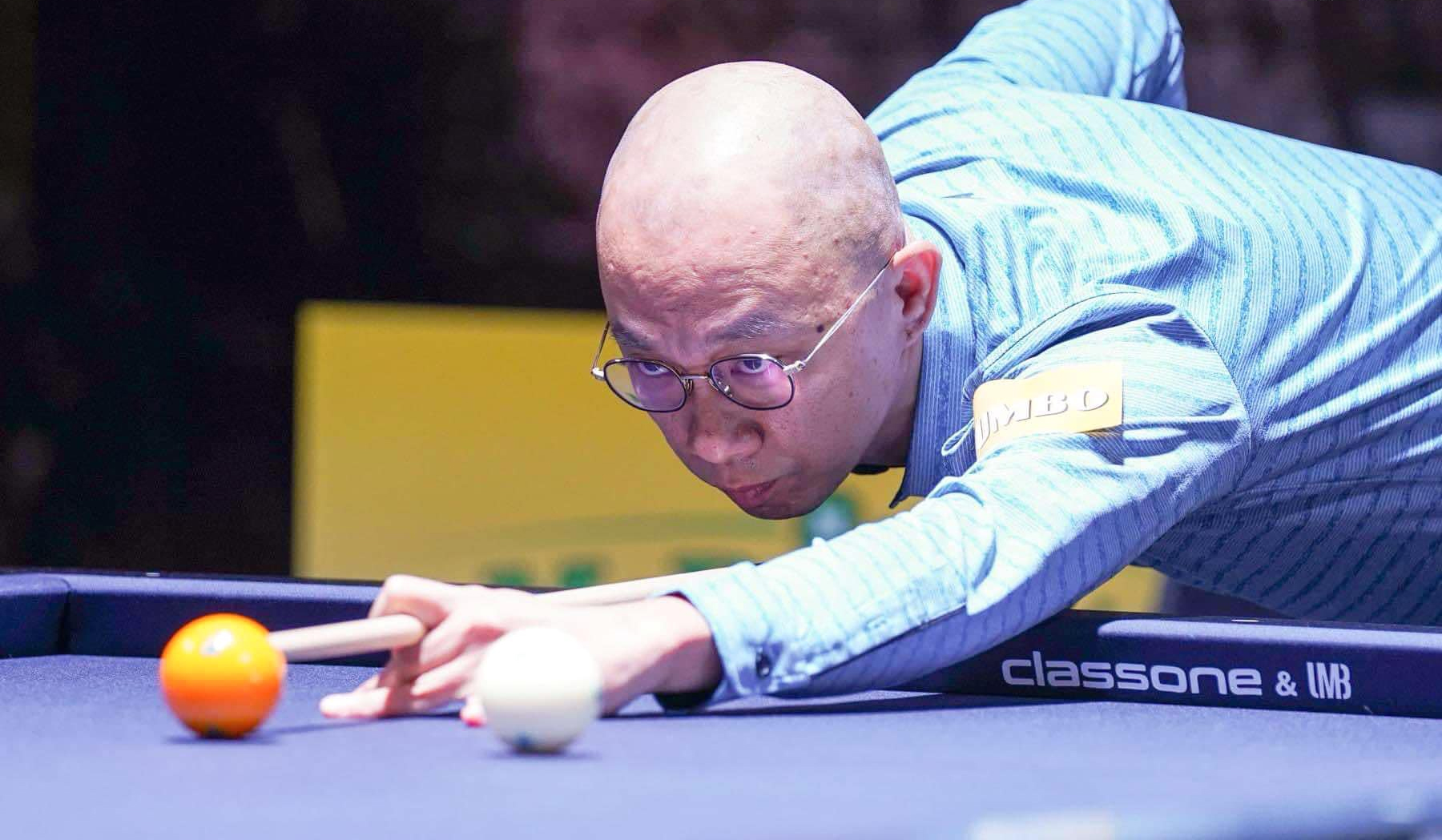 Nguyễn Đ&igrave;nh Lu&acirc;n vượt qua v&ograve;ng loại 1 giải billiard carom 3 băng Sharm El Sheikh World Cup 2024