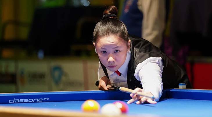 Hot girl ghi dấu ấn lịch sử khi thắng liên tiếp ở Giải billiard carom 3 băng nữ VĐTG