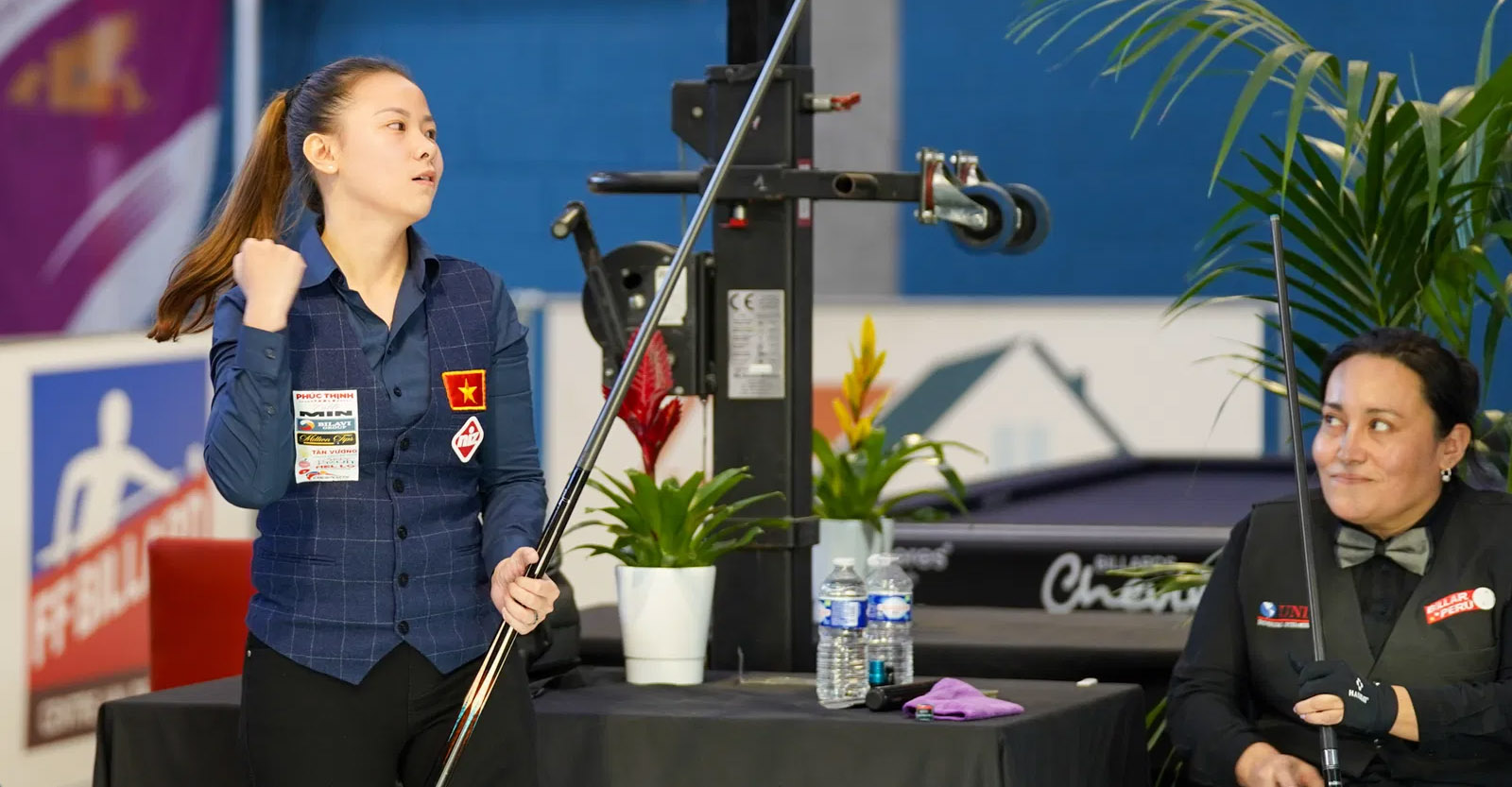 Nguyễn Hoàng Yến Nhi - cơ thủ billiards châu Á duy nhất ở bán kết vô địch thế giới carom 3 băng 2024 Nguyễn Hoàng Yến Nhi - cơ thủ billiards châu Á duy nhất ở bán kết vô địch thế giới carom 3 băng 2024