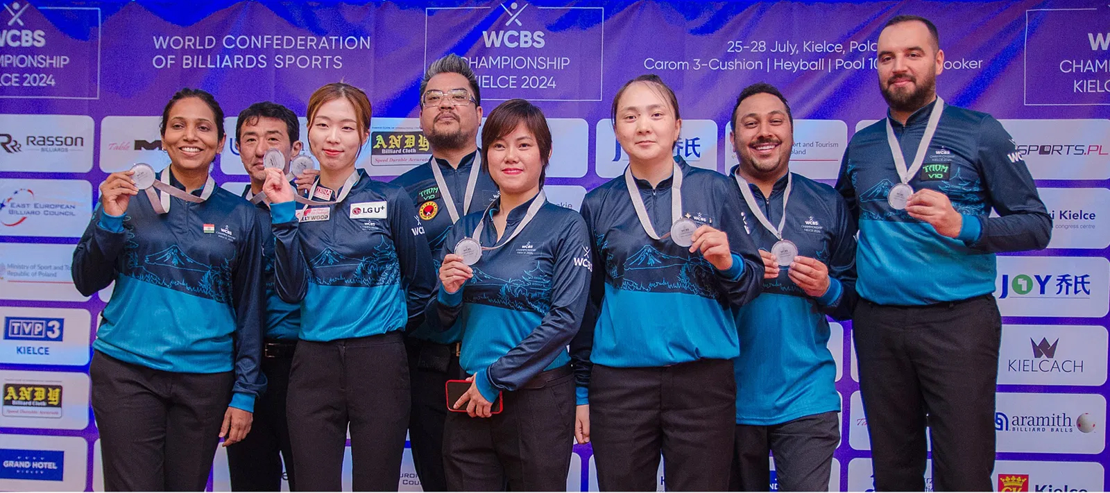Phùng Kiện Tường, Bao Phương Vinh đều có huy chương ở Giải billiards WCBS Championship 2024