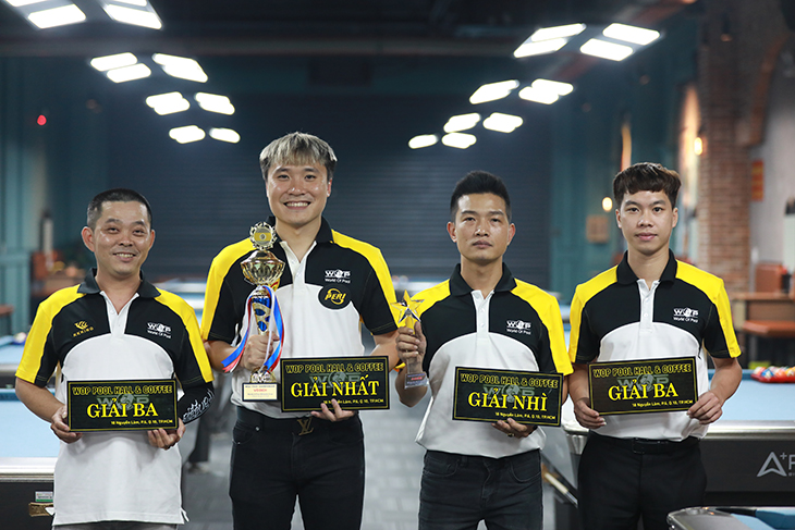 Kết quả billiards giải pool Wolf Pack Championship: Tạ Văn Linh xuất sắc vô địch