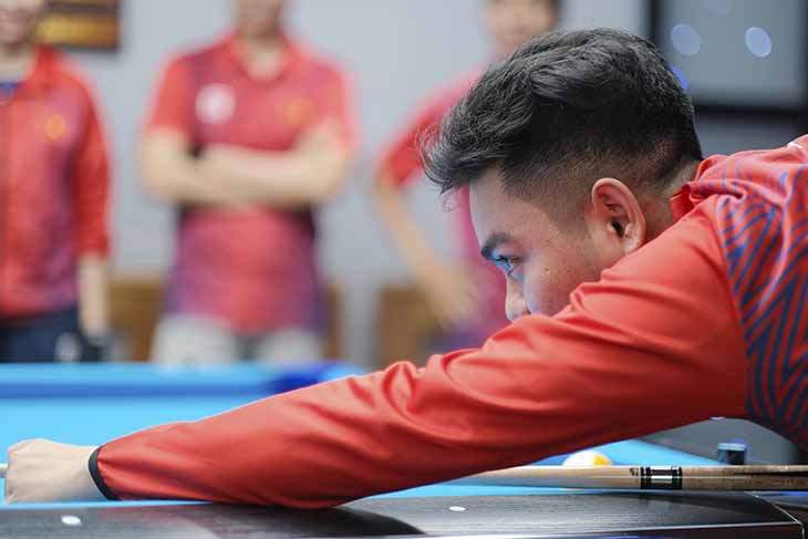 HCV billiards SEA Games Nguyễn Trần Thanh Tự: Bi hình tròn, nhiều đường chạy ảo diệu lắm