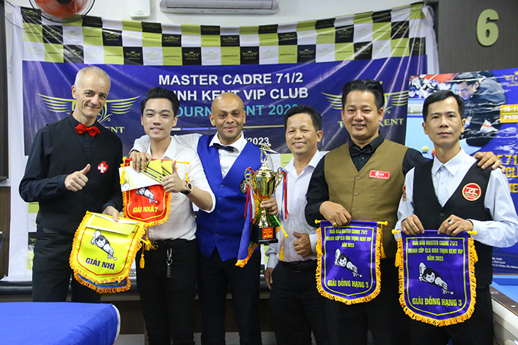 Nhà ĐKVĐ châu Âu Willy Gerimont vô địch giải Master Cadre cúp CLB Thịnh Kent Vip năm 2023 Nhà ĐKVĐ châu Âu Willy Gerimont vô địch giải Master Cadre cúp CLB Thịnh Kent Vip năm 2023