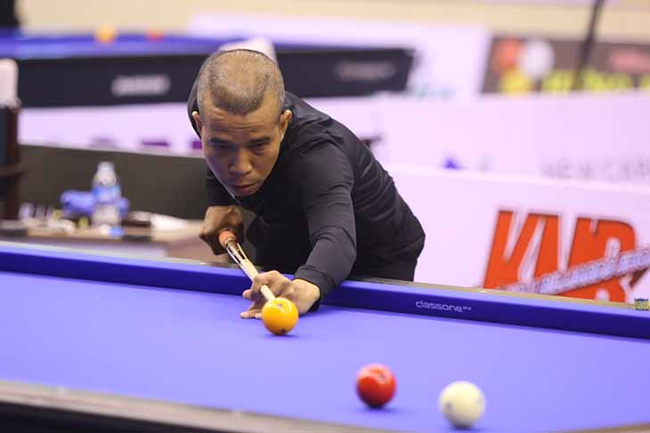 Giải Billiard Carom 3 băng World Cup TPHCM 2023: Tony Trần "quyết chiến", Đỗ Nguyễn Trung Hậu xuất sắc