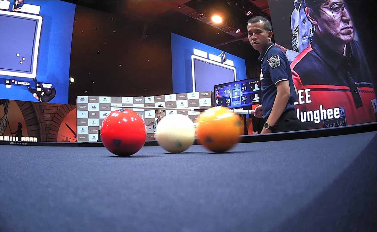 Giải billiard carom 3 băng World Survival 2023: Trần Quyết Chiến giữ hy vọng vào vòng 16 với số điểm hơn cả 3 đối thủ cộng lại Giải billiard carom 3 băng World Survival 2023: Trần Quyết Chiến giữ hy vọng vào vòng 16 với số điểm hơn cả 3 đối thủ cộng lại