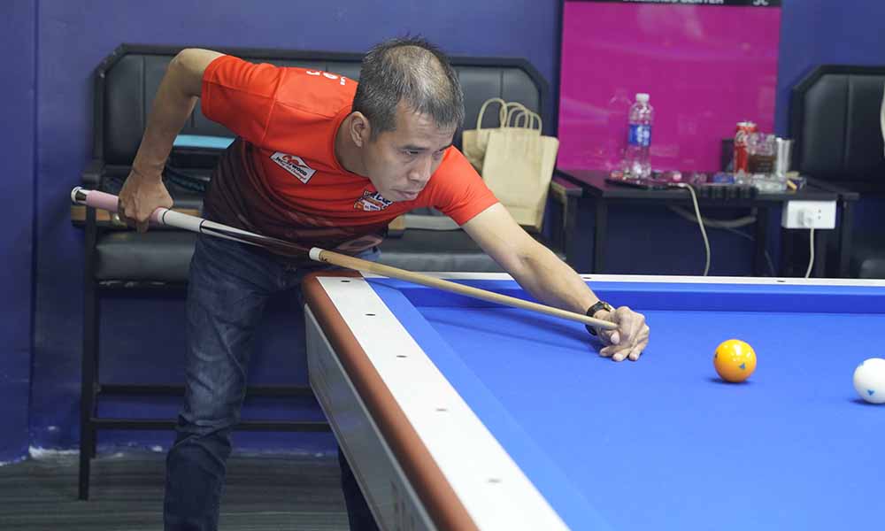 Giải billiards carom 3 băng quốc tế Bình Dương 14/7: Vòng 32 không có Trần Quyết Chiến