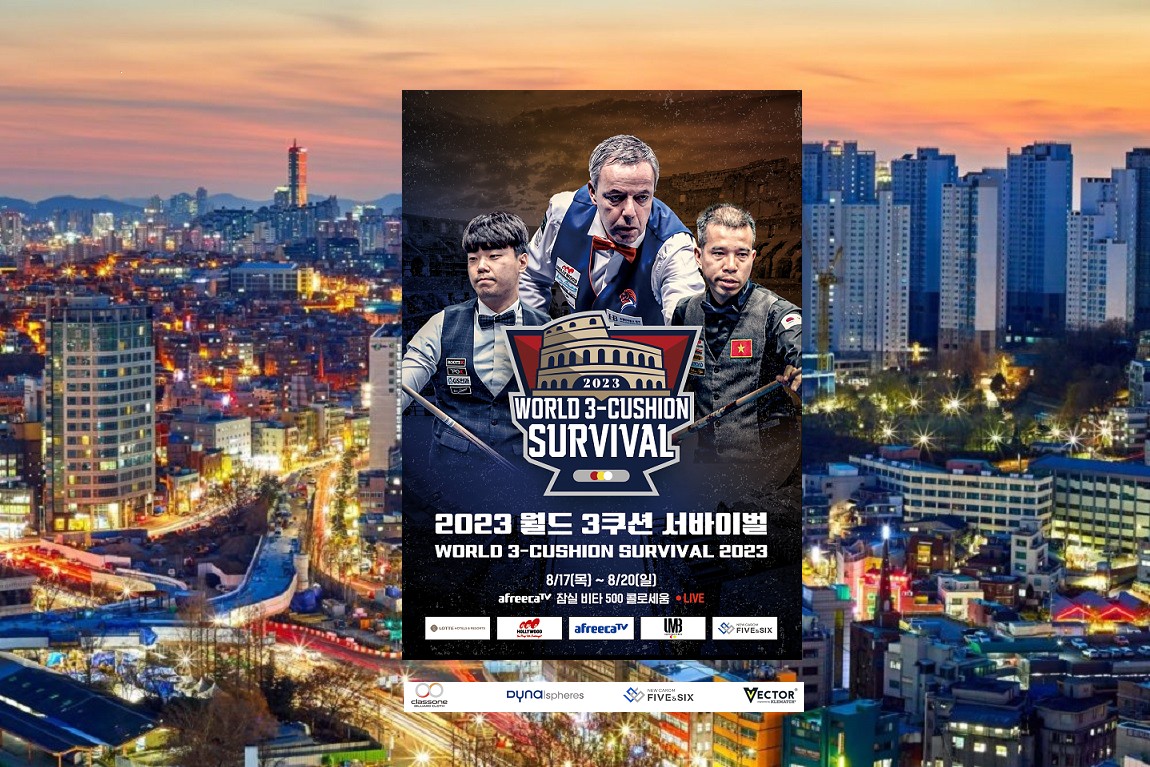 Giải billiard carom 3 băng World Survival 2023: Trần Quyết Chiến, Bao Phương Vinh, Đào Văn Ly tranh thưởng tiền tỷ Giải billiard carom 3 băng World Survival 2023: Trần Quyết Chiến, Bao Phương Vinh, Đào Văn Ly tranh thưởng tiền tỷ