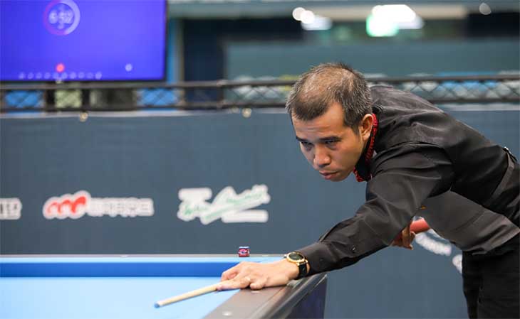 Giải billiard 3 băng Veghel World Cup 2023: Trần Quyết Chiến sớm qua vòng 32, Trần Thanh Lực thua sốc do series 25 điểm