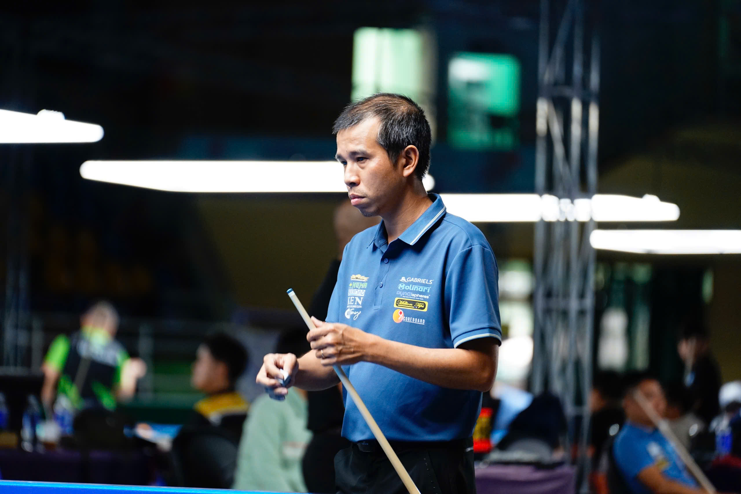 Ứng vi&ecirc;n C&uacute;p Chiến thắng 2024 Trần Quyết Chiến với những điểm s&aacute;ng ở giải Billiards v&ocirc; địch HBSF Min Table 2024