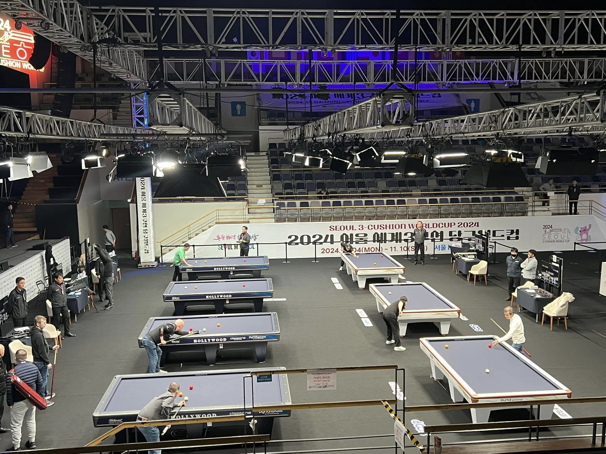 Trực tiếp billiard carom 3 băng Seoul World Cup 2024 ngày 08/11