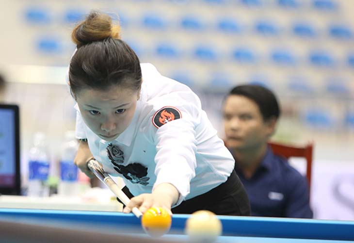 Giải billiard carom 3 băng nữ v&ocirc; địch thế giới năm 2022: Yến Nhi thắng dễ trận đầu