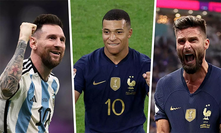 Messi so tài Mbappe cho danh hiệu Vua phá lưới World Cup 2022