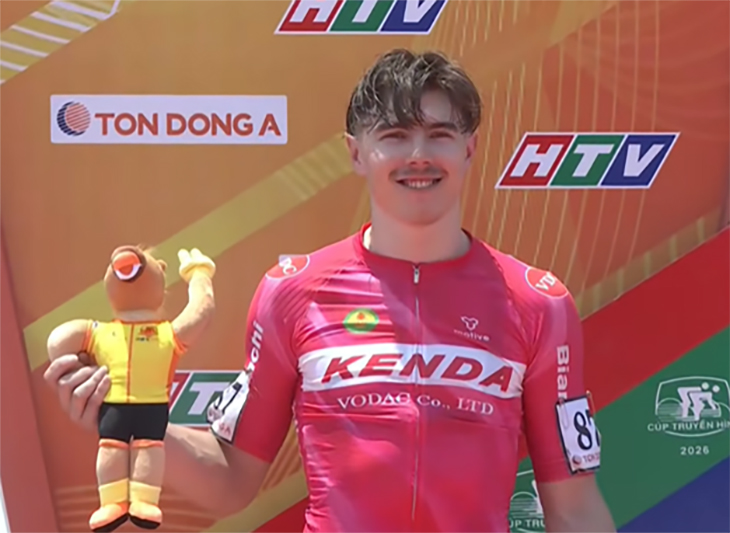 Chặng 7 xe đạp Cúp Truyền hình 2026: Marchuk Dzianis lập "hat-trick" thắng chặng trên cung đường 197,5km