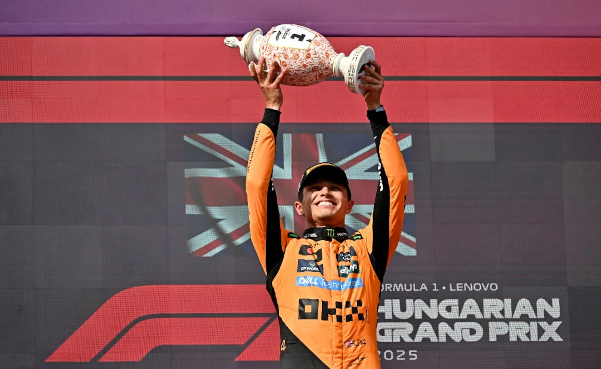 Lando Norris giành chiến thắng tại Grand Prix Hungary 2025 trong một chặng đua thống trị F1 khác của McLaren