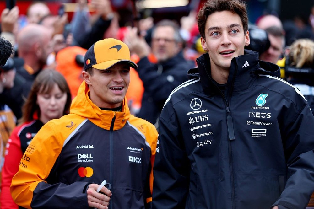 Lando Norris "tố" bạn chơi padel: George Russell đang muốn cướp ngôi vương F1 năm 2026